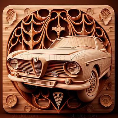 3D model Alfa Romeo 105115 Series Coups (STL)
